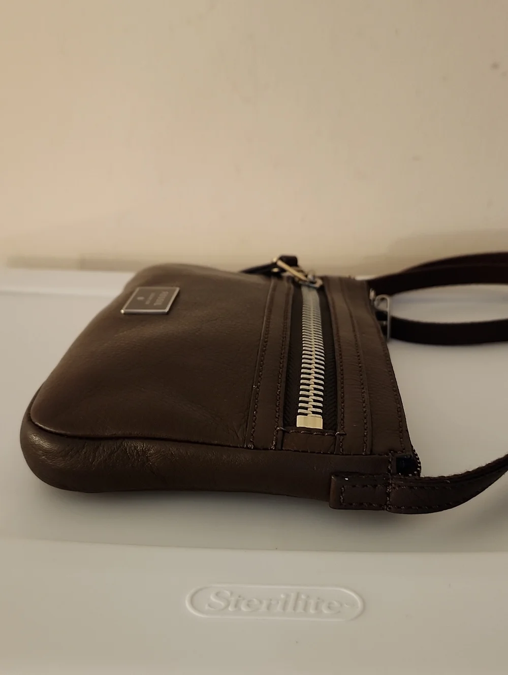 Fossil Dawson Crossbody (New) w/Free Gloria Vanderbilt Change Purse